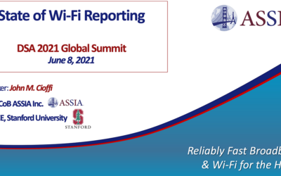 State of Wi-Fi Reporting Presented At DSA 2021 Global Summit